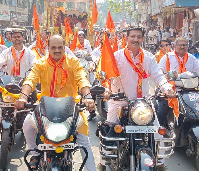 Pramod Patel actively takes part in rally events, demonstrating exceptional teamwork, endurance, and strategic coordination with his team to achieve success.
