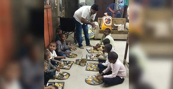 pramod-patil-caring for children